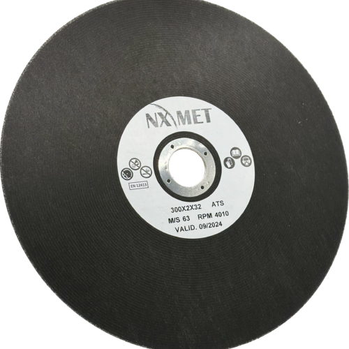 ATS 300mm Nx-Met resinoid cutting disc for metallographic sample preparation